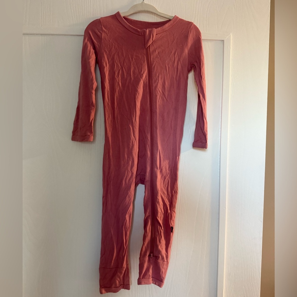 Kyte BABY Pink Zippered Romper